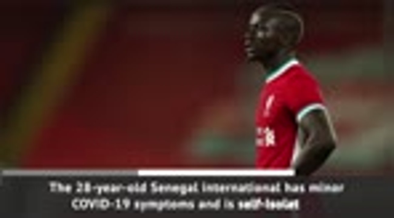 Breaking News - Sadio Mane tests positive for C...