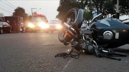 Três pessoas ficam feridas em acidente no Bairro Parque São Paulo