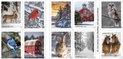 The U.S. Postal Service Unveils Their New Holiday Stamps Collection