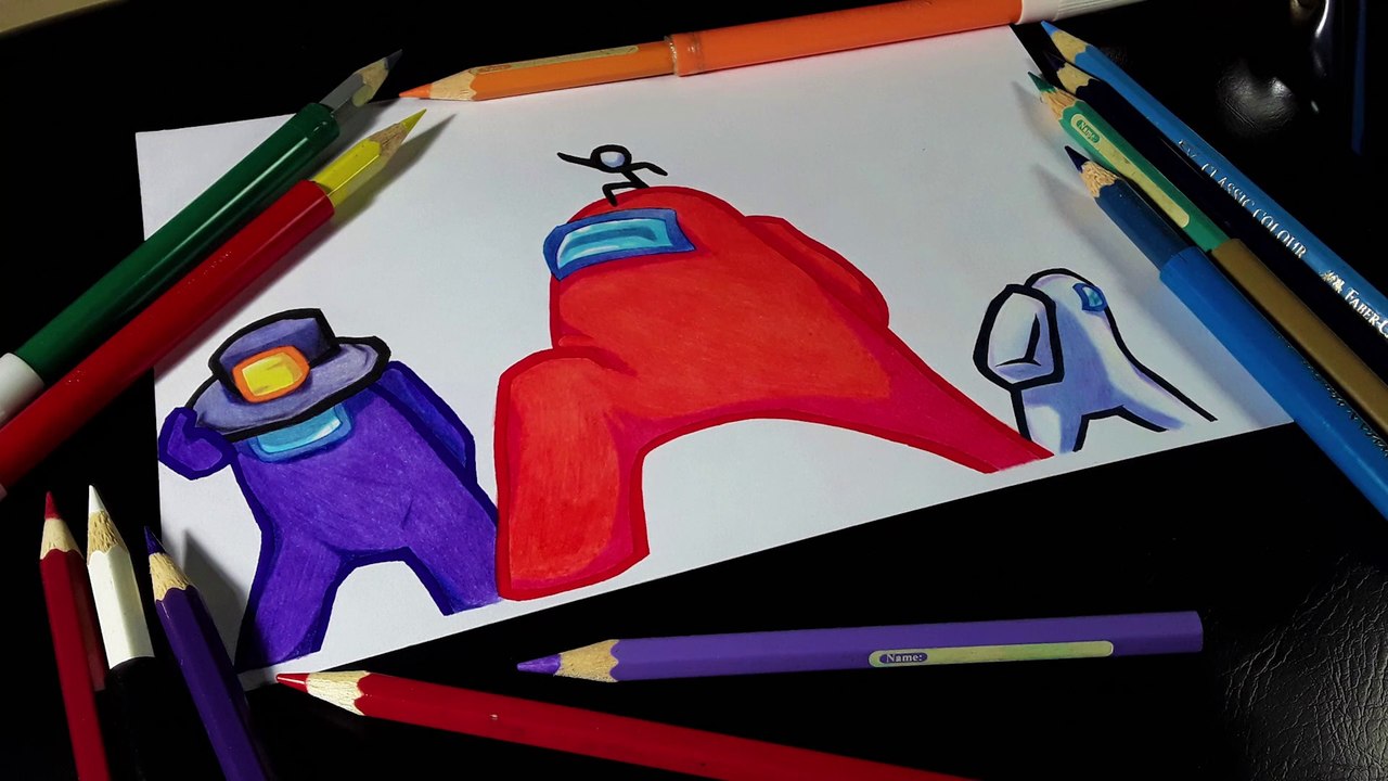 Drawing Among Us