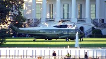Trump departs on Marine 1 to Walter Reed Medical Center