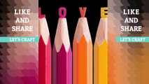 Pencil can make anything Amazing Craft from Pencil | Let's Craft