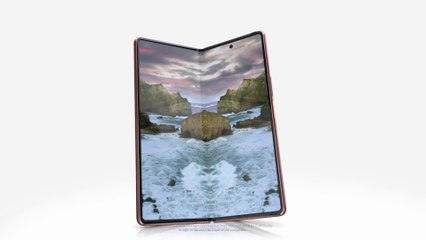 Galaxy Z Fold 2 The Folded Experience  Samsung