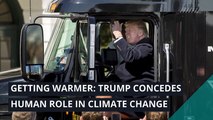 Getting warmer: Trump concedes human role in climate change, and other top stories in politics from October 03, 2020.