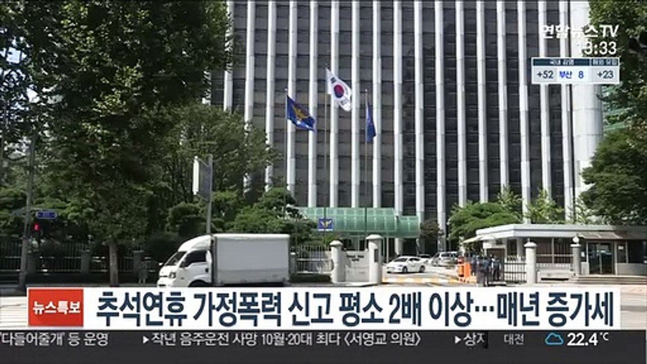 추석연휴 가정폭력 신고 평소 2배 이상…매년 증가세