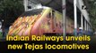 Indian Railways unveils new Tejas locomotives