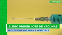 Venezuela recibe lote de vacunas rusas contra el covid -19