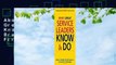 About For Books  What Great Service Leaders Know and Do: Creating Breakthroughs in Service Firms