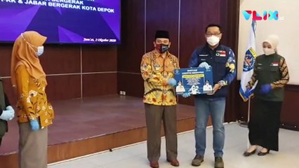 Ridwan Kamil Pantau Penanganan COVID-19 di Kota Depok