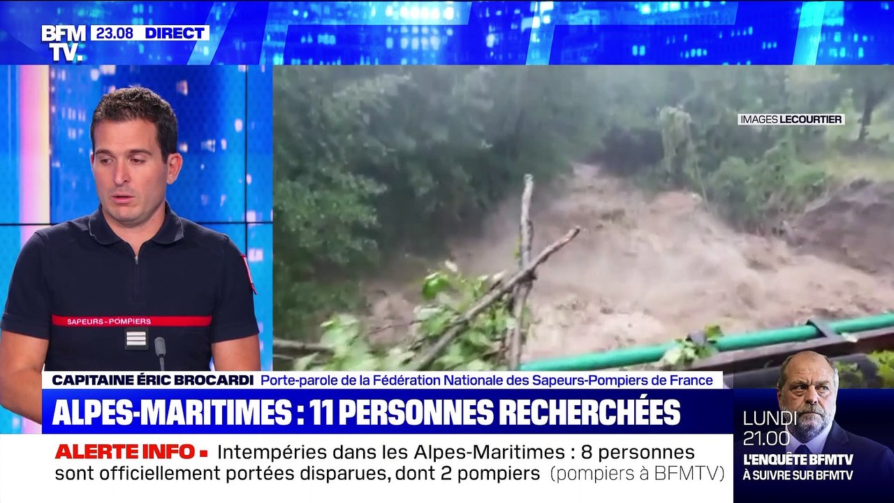 Alpes-Maritimes : 11 personnes recherchées - 02/10