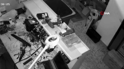 2 dakikada 170 bin TL'lik vurgun kamerada