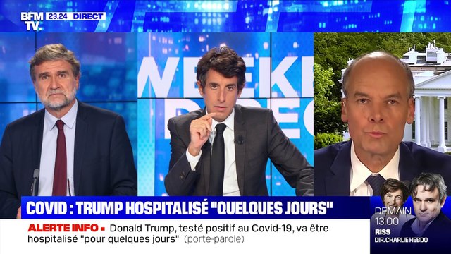 Covid: Trump hospitalisé quelques jours (1/2) - 02/10