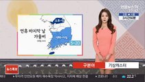 [날씨] 내일 흐리고 곳곳 가을비…그친 뒤 쌀쌀해져