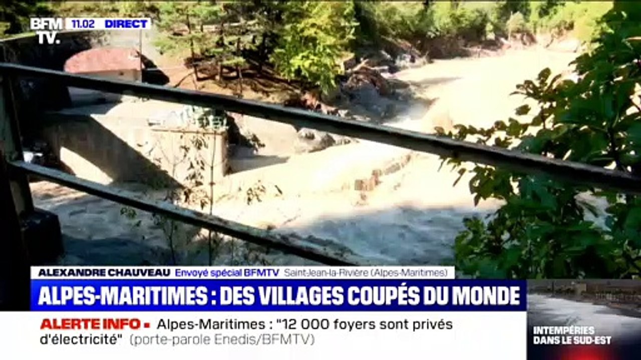 Alpes-Maritimes : des villages coupés du monde (3) - 03/10