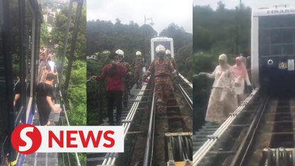 Around 150 stranded after Penang Hill train broke down