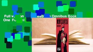Full version  Tokyo Babylon Omnibus Book One  For Online