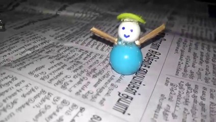 How to make toy using waste things /CRAFT/SCREEN ON