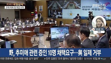 Download Video: 막 오른 21대 국감…시작부터 피격·秋 놓고 격돌