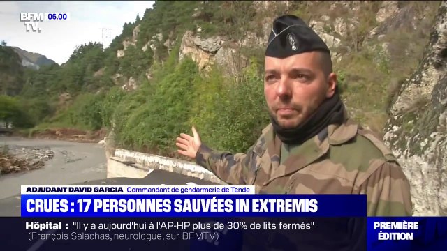Intempéries: Ils ont échappé à une mort certaine , le témoignage d'un gendarme qui a sauvé 17 personnes