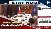 #LagingHanda | Proposed 2021 budget ng DOJ at mga attached agencies nito, sinuportahan ni SBG
