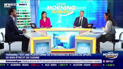 La  pépite : Training+, une plateforme de streaming de cours de sport, de bien-être et de cuisine, par Lorraine Goumot - 07/10