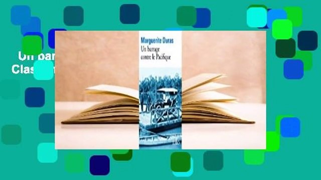 Un barrage contre le Pacifique Classement des meilleures ventes: #4