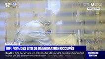 Covid-19: 40% des lits de réanimation occupés en Île-de-France