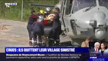 Après des jours d'attente, certains sinistrés des Alpes-Maritimes peuvent quitter leur village isolé