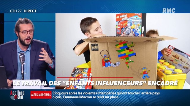 #Magnien, la chronique des réseaux sociaux : Le travail des enfants influenceurs encadré - 07/10