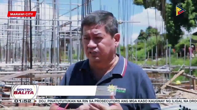 #SentroBalita | Rehabilitasyon sa most affected area sa Marawi, on-track pa rin sa kabila ng COVID-19 pandemic