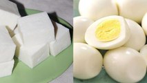अंडा या पनीर किसमे होता है ज्यादा प्रोटीन । सेहत के लिए कौन है ज्यादा बेहतर । Boldsky