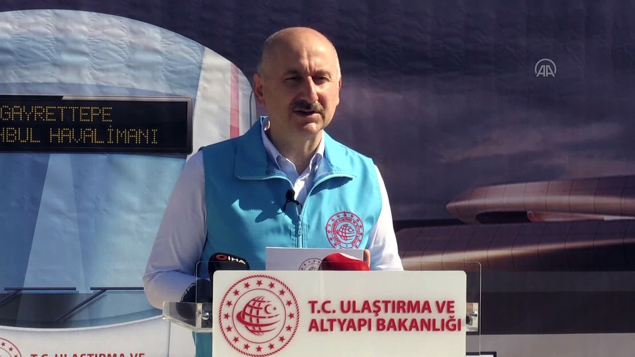 Ulaştırma ve Altyapı Bakanı Adil Karaismailoğlu (2) - İSTANBUL