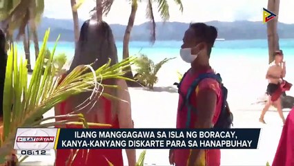 Ilang manggagawa sa isla ng Boracay, kanya-kanyang diskarte para sa hanapbuhay