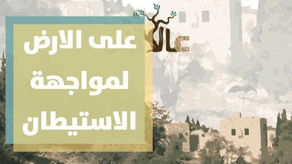 مبادرة على الارض لمواجهة الاستيطان