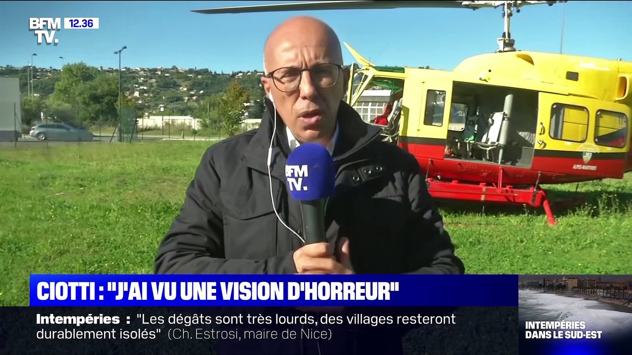 Alpes-Maritimes: 3 mois de pluie en 12 heures - 03/10