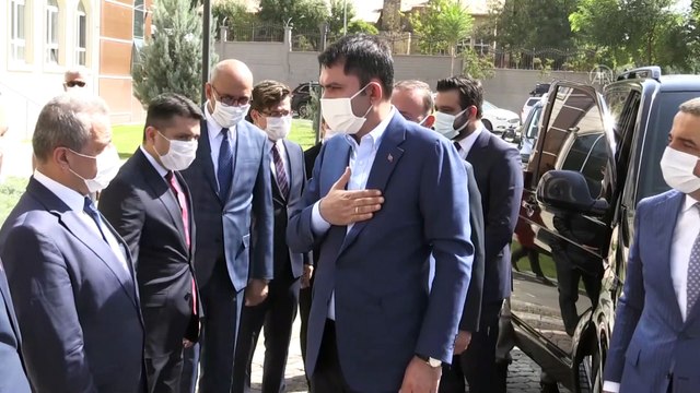 Çevre ve Şehircilik Bakanı Murat Kurum, Siirt Valiliğini ziyaret etti