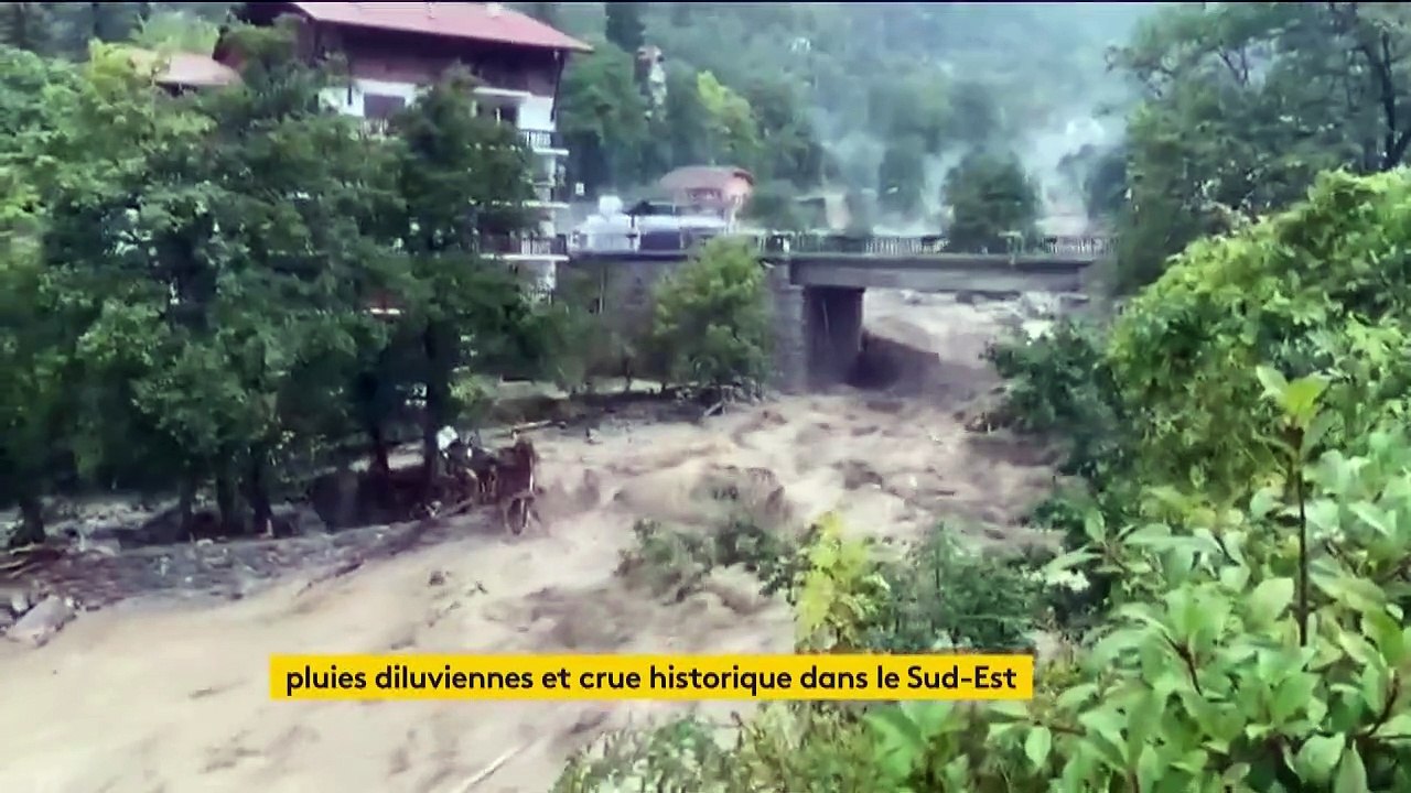 Tempête Alex : des crues impressionnantes et de...