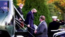 Trump arrives at Walter Reed for observation