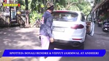 Spotted- Sonali Bendre, Goldie Behl & Vidyut Jammwal at Andheri
