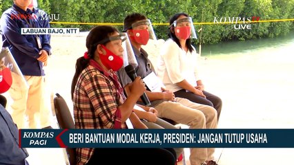 Beri Bantuan Modal, Jokowi: Jangan Tutup Usaha