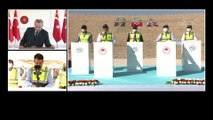 Cumhurbaşkanı Erdoğan, Tahtaköprü Barajı Yükseltilmesi açılış törenine video konferansla katıldı - İSTANBUL