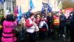 Manif du personnel communal de Saint-Denis, intervention syndicat FSU (extrait)