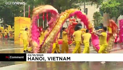 شاهد: فيتنام تتحدى كورونا بالرقص على أنغام مهرجان التنين