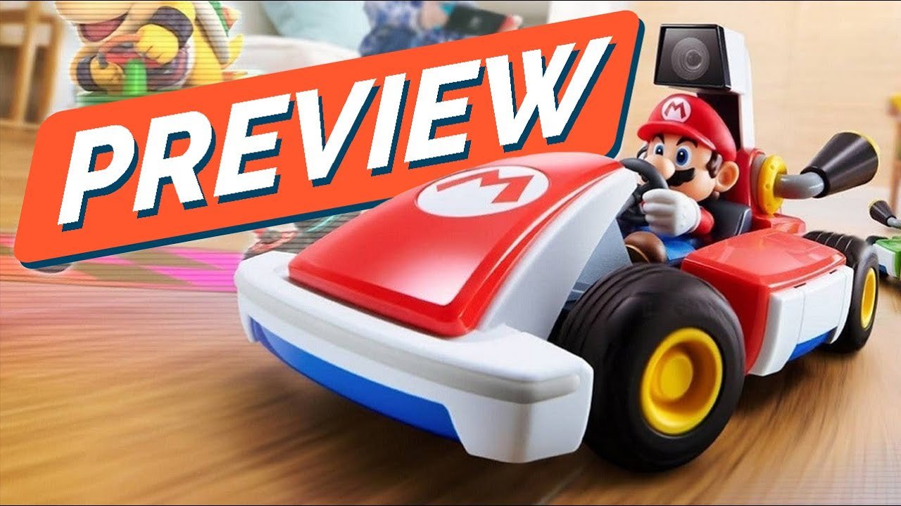 MARIO KART entre vos MEUBLES, concept EXCELLENT ! PREVIEW de MARIO KART LIVE : HOME CIRCUIT Switch