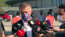 Trabzonspor Kulübü Başkanı Ahmet Ağaoğlu - Transfer çalışmaları - İSTANBUL