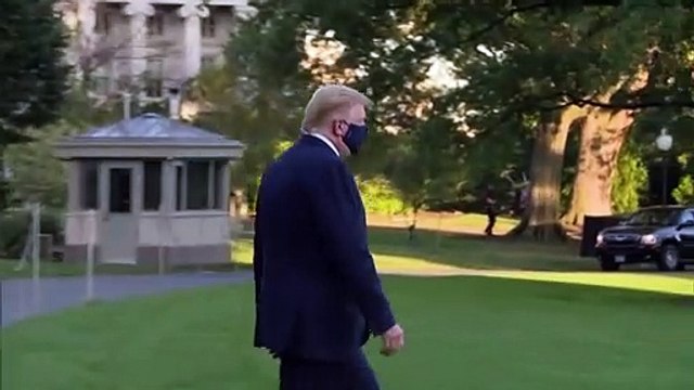 Trump hospitalized for Covid treatment, campaign grounded