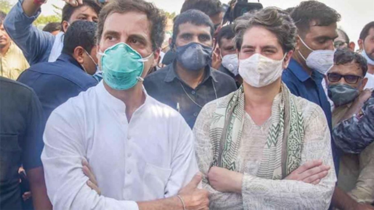 Hathras: Rahul, Priyanka Gandhi reaches Boolgadhi village