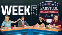 Barstool College Football Show presented by Philips Norelco - Week 5