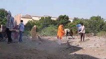 भरथना के मोहल्ला ब्रजराज नगर में चलाया गया सफाई अभियान