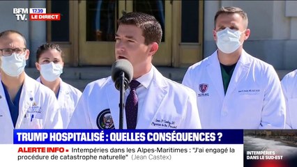 Sean Conley (médecin de Donald Trum): "Le Président va très bien"